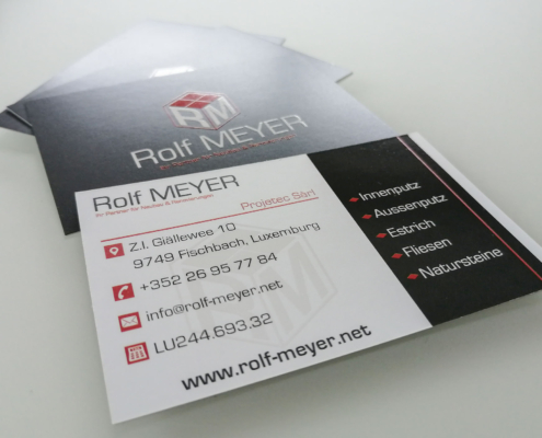 Meyer Rolf - Visitenkarten